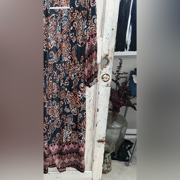 ❣️❣️BOHEMIAN WRAP KIMONO Maxi Dress❣️❣️ - Picture 8 of 8